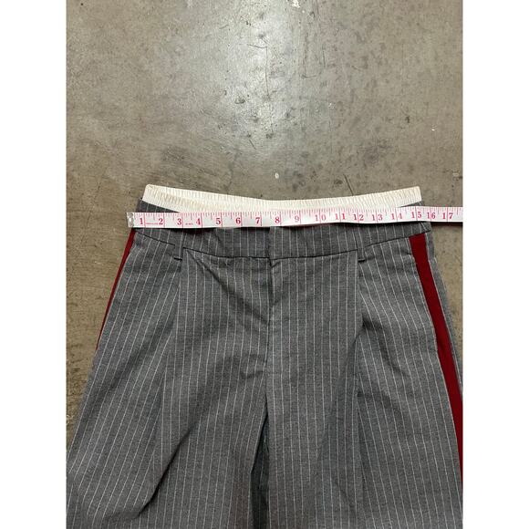 Zara - Pinstripe Boxer Pants/ / S / Gray - Picture 6 of 10